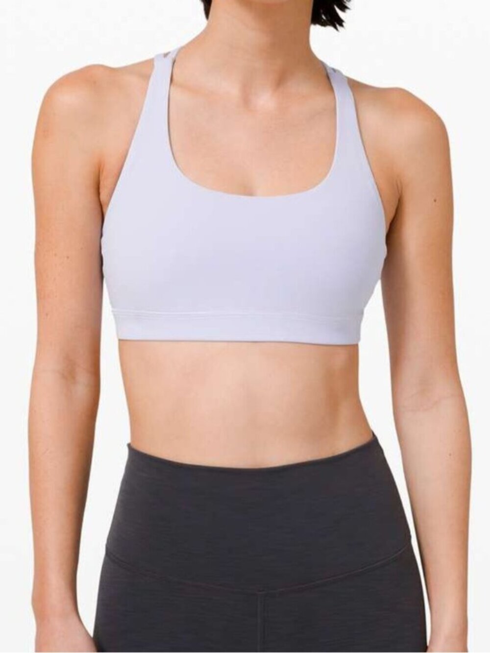 Lululemon Energy Sports Bra Luxtreme Light Purple Size 2 Fits XS or XXS